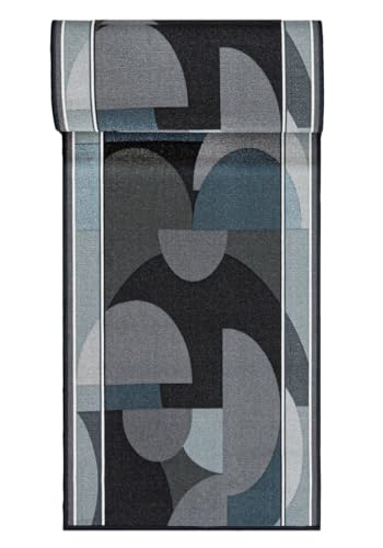 Mazovia rutschfest Teppich Läufer Flur - Modern Muster Teppichläufer - Kurzflor Flurläufer für Vorzimmer, Schlafzimmer, Küche - ÖKO-TEX Zertifiziert - Grau 67 x 350 cm Mazovia rutschfest Teppich Läufer Flur - Modern Muster Teppichläufer - Kurzflor Flurläufer für Vorzimmer, Schlafzimmer, Küche - ÖKO-TEX Zertifiziert - Grau 67 x 350 cm von Mazovia