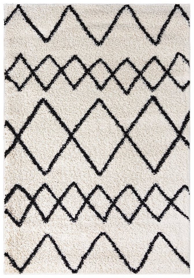 Teppich Teppiche DELHI Collection Boho, Mazovia, 60 x 100 cm, Shaggy, Modern, Boho von Mazovia