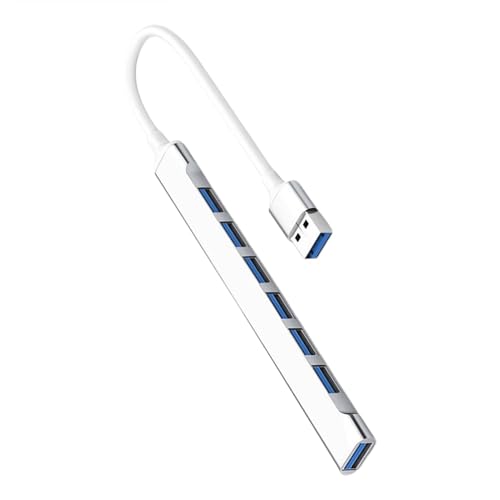 Dockingstation, USB-Erweiterungshub, kleiner USB-Hub für Laptop-Dockingstation, Multiport USB-Hub, USB-Erweiterungsdongle, ultradünne Dockingstation für USB-Stick, Festplatte von Mbiyhgta