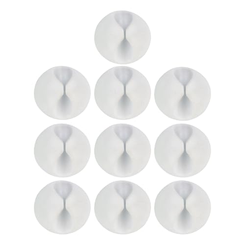 Kabel-Organizer Clip – Kabel-Organizer, Schreibtisch-Kabel-Organizer | tragbare Kabelhalter-Clips des selbstklebenden Klebers, Kabelclips für den Tisch von Mbiyhgta