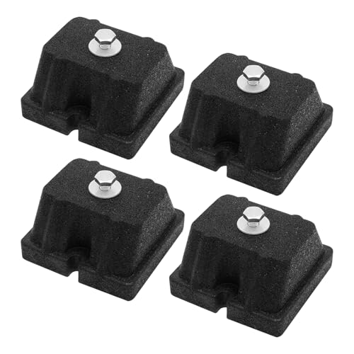 Mbiyhgta Antivibrationspads - 4 Stück Gummi Stoßdämpfer Schwingungsdämpfer,Montageträger Isolator für Mini Split Klimaanlage Wärmepumpe System Kondensatoren Klimagerät Außengerät Mbiyhgta Antivibrationspads - 4 Stück Gummi Stoßdämpfer Schwingungsdämpfer,Montageträger Isolator für Mini Split Klimaanlage Wärmepumpe System Kondensatoren Klimagerät Außengerät von Mbiyhgta