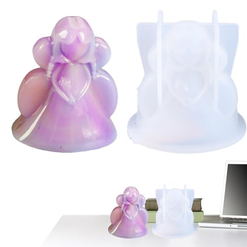 Mbiyhgta Kerzenform aus Silikon - 3D-Silikonform für die Kerzenherstellung | Aromatherapie-Kerzenformen, wiederverwendbare Form für Kerzenharz-Handwerksseife, leicht zu entformen Mbiyhgta Kerzenform aus Silikon - 3D-Silikonform für die Kerzenherstellung | Aromatherapie-Kerzenformen, wiederverwendbare Form für Kerzenharz-Handwerksseife, leicht zu entformen von Mbiyhgta