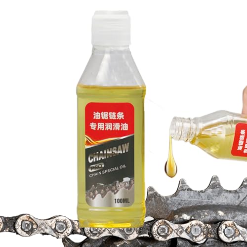 Mbiyhgta Kettensägen Ölschmiermittel, Kettensägenöl, Elektrisches Kettensägenöl, 100 ml synthetischer Lösungsmittel Anti -Rost Nicht -Stick Deep Penetrating Schmiermittel für den Schlossmechanismus, Mbiyhgta Kettensägen Ölschmiermittel, Kettensägenöl, Elektrisches Kettensägenöl, 100 ml synthetischer Lösungsmittel Anti -Rost Nicht -Stick Deep Penetrating Schmiermittel für den Schlossmechanismus, von Mbiyhgta