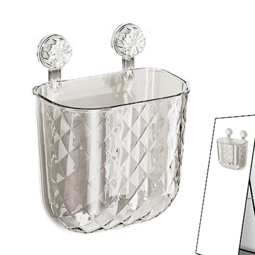 Mbiyhgta Küchenmüll kann | Abfallkorb mit Saugnapfbecher | Belüftung Multifunktionaler Küchenmüll für Schrank unter Waschbecken Badezimmer von Mbiyhgta