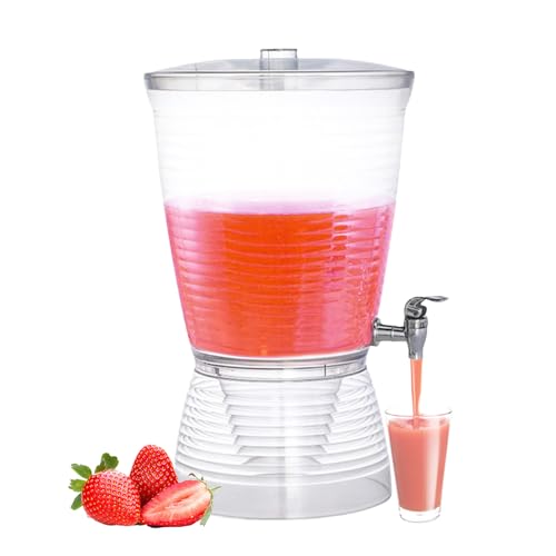 Mbiyhgta Wasserspender Für Party Mit Hahn 10 Liter, Teespender, Behälter Für Säfte Bier Limonade Tee Für Restaurant Party Küche Theke Wasserspender Eistee von Mbiyhgta
