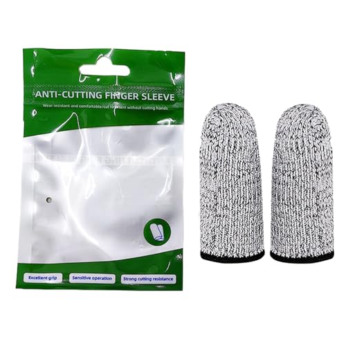 Schneiden Sie resistente Fingerzeile - Fingerspitzensicherheitshülsen, atmungsaktive schützende Wraps | 5-Grad-Wachmann für die Arbeit Gemüse Garten Skulpturen Schleifen Buntglas + Langlebiger Fingers Schneiden Sie resistente Fingerzeile - Fingerspitzensicherheitshülsen, atmungsaktive schützende Wraps | 5-Grad-Wachmann für die Arbeit Gemüse Garten Skulpturen Schleifen Buntglas + Langlebiger Fingers von Mbiyhgta