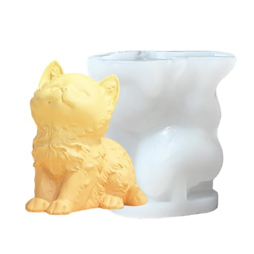 Seifenformen in Tierform - Niedliche Seifenform, Tier-Silikonform | Teddybär-Themenform für Glycerinseife, flexible Silikon-Seifenform für Geschenke f von Mbiyhgta