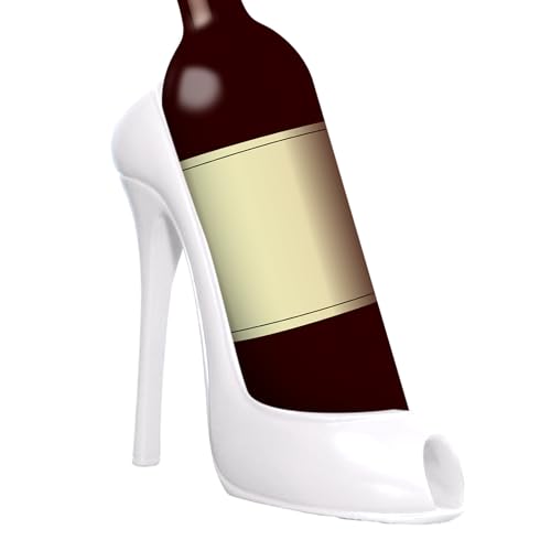 Tisch-Weinständer | Rotwein-Display-Ständer für High Heels, Zubehör für Geschenkkorb, Schreibtischaufbewahrung für Küchenabfälle von Mbiyhgta