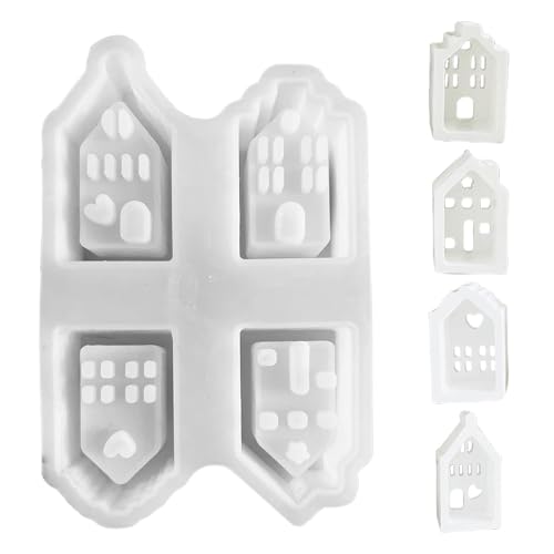 Weihnachtshaus Form - Urlaub Thema Silikon Backform Gewürz Haus Form | Easy Release Silicone Resin Moulds Durable Antihaft-Form P Weihnachtshaus Form - Urlaub Thema Silikon Backform Gewürz Haus Form | Easy Release Silicone Resin Moulds Durable Antihaft-Form P von Mbiyhgta