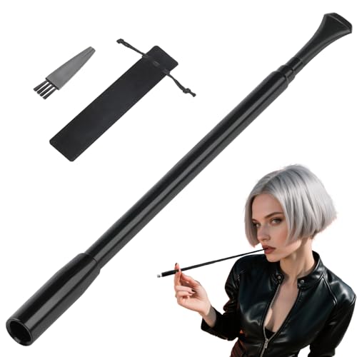 Mbsomnus 1 Stück Zigarettenspitze Lang und Ausziehbar Ø 8 mm Cigarette Holder Schwarz Zigaretten Stopfgerät Zigaretten Filteraufsatz Teer Stop für Partys Retro-Stil Festivals Rollenspiele Mbsomnus 1 Stück Zigarettenspitze Lang und Ausziehbar Ø 8 mm Cigarette Holder Schwarz Zigaretten Stopfgerät Zigaretten Filteraufsatz Teer Stop für Partys Retro-Stil Festivals Rollenspiele von Mbsomnus