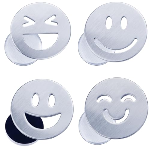 Mbsomnus 4 Stück Tischdeckenbeschwerer für Draußen Edelstahl Tischtuchbeschwerer Extra Schwer Magnetische Tischdecken Beschwerer Draußen Gewichte für Gardinen Duschvorhang Whiteboard Kühlschrank von Mbsomnus