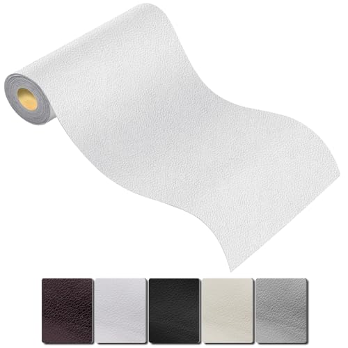 Mbsomnus Kunstleder Selbstklebend 160x43 cm Lederflicken Selbstklebend Leder Reparatur Set Weiß Leder Patch für Autositz Sofa Ledermöbel Jacken Taschen Schuhe Mbsomnus Kunstleder Selbstklebend 160x43 cm Lederflicken Selbstklebend Leder Reparatur Set Weiß Leder Patch für Autositz Sofa Ledermöbel Jacken Taschen Schuhe von Mbsomnus