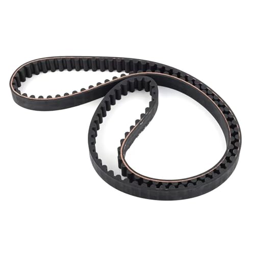Gummi (40022-91) 1 1/8 Zoll 128-Zahn-Antriebsriemen hinten passend für 1991-2003 Sportster XL Buell HUGGER XLH 1200C 883C 1200S Übertragungskupplungs-Antriebsriemen von Mbxpxe