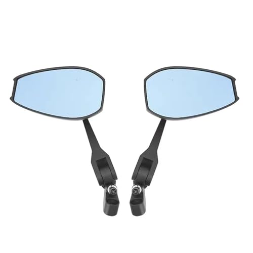 Mbxpxe Motorrad Rückspiegel 1 Paar Universal-Motorrad-Rückspiegel, Winkel einstellbar, für Roller, ADV, Motorradzubehör, Seitenspiegel, blaues Glas Bar Spiegel Mbxpxe Motorrad Rückspiegel 1 Paar Universal-Motorrad-Rückspiegel, Winkel einstellbar, für Roller, ADV, Motorradzubehör, Seitenspiegel, blaues Glas Bar Spiegel von Mbxpxe