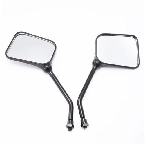 Mbxpxe Motorrad Rückspiegel 10mm Motorrad Seitenspiegel für Suzuki Haojue Jincheng AX100 GS125 QS125 Street Bike E-Bike Rückansicht Brille Quadratischer Rückspiegel Bar Spiegel Mbxpxe Motorrad Rückspiegel 10mm Motorrad Seitenspiegel für Suzuki Haojue Jincheng AX100 GS125 QS125 Street Bike E-Bike Rückansicht Brille Quadratischer Rückspiegel Bar Spiegel von Mbxpxe
