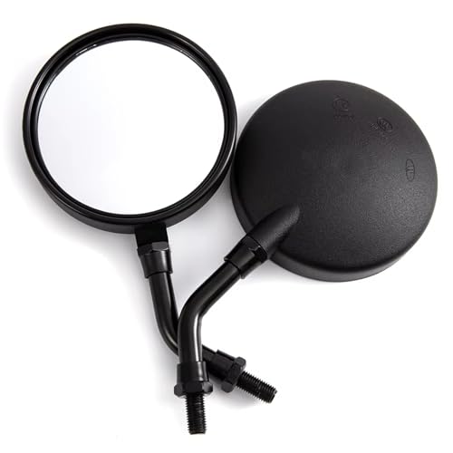 Mbxpxe Motorrad Rückspiegel 10mm Runde Motorrad Rückspiegel Retro Seite Spiegel Für Bonneville Für 883 Touring Bar Spiegel Mbxpxe Motorrad Rückspiegel 10mm Runde Motorrad Rückspiegel Retro Seite Spiegel Für Bonneville Für 883 Touring Bar Spiegel von Mbxpxe