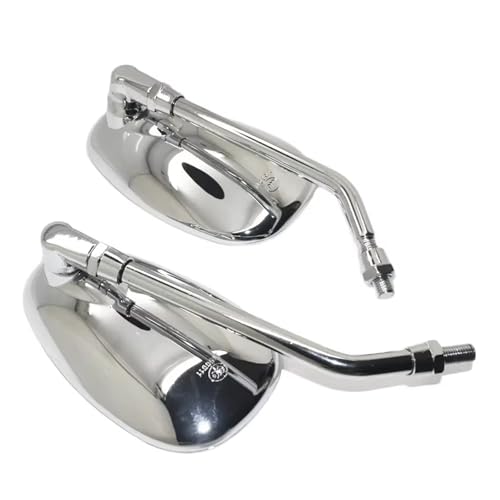 Mbxpxe Motorrad Rückspiegel 2-teiliger Fahrradlenker-Reflektor-Spiegel Für Mountainbikes, Elektroroller, HD-Spiegel Mit Weitem Einstellbarem Winkel Für Suzuki Bar Spiegel Mbxpxe Motorrad Rückspiegel 2-teiliger Fahrradlenker-Reflektor-Spiegel Für Mountainbikes, Elektroroller, HD-Spiegel Mit Weitem Einstellbarem Winkel Für Suzuki Bar Spiegel von Mbxpxe