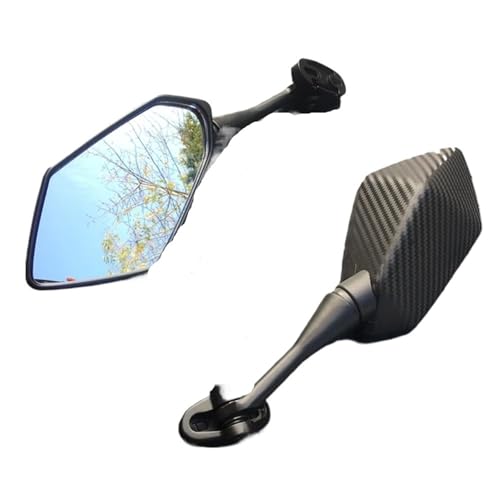 Mbxpxe Motorrad Rückspiegel Für YZF R1 R6 R25 R125 R3 R1S R1M FZ6R Spiegel Motorrad Roller Rückspiegel Carbon Look Bar Spiegel Mbxpxe Motorrad Rückspiegel Für YZF R1 R6 R25 R125 R3 R1S R1M FZ6R Spiegel Motorrad Roller Rückspiegel Carbon Look Bar Spiegel von Mbxpxe