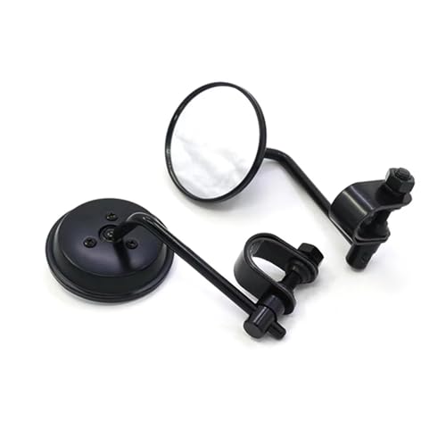 Mbxpxe Motorrad Rückspiegel Motorrad Lenker Rückspiegel Runde Konvexen Clip-On Retro Für SR400 Chopper Bar Spiegel Mbxpxe Motorrad Rückspiegel Motorrad Lenker Rückspiegel Runde Konvexen Clip-On Retro Für SR400 Chopper Bar Spiegel von Mbxpxe