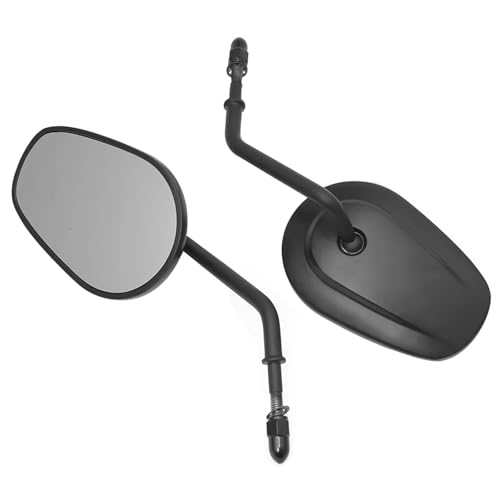 Mbxpxe Motorrad Rückspiegel Motorrad Schwarz Long Stem Rearview Außenspiegel ForTouring Road King Dyna Softail FLHTC Classic Sportster XL 1200 883 Bar Spiegel Mbxpxe Motorrad Rückspiegel Motorrad Schwarz Long Stem Rearview Außenspiegel ForTouring Road King Dyna Softail FLHTC Classic Sportster XL 1200 883 Bar Spiegel von Mbxpxe