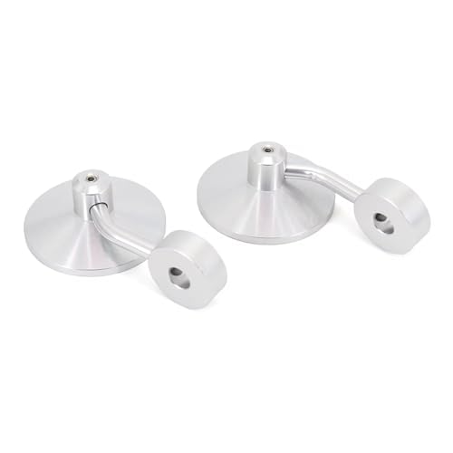 Mbxpxe Motorrad Rückspiegel Motorrad Spiegel Aluminium Griff Bar End Rearview Außenspiegel Zubehör Für RNINET RnineT R NineT R Nine T NINET R9T Bar Spiegel(Silver) von Mbxpxe