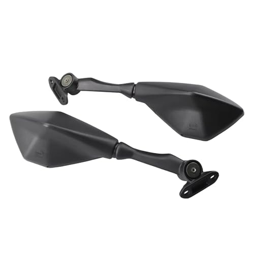 Mbxpxe Motorrad Rückspiegel Racing Motorrad Spiegel Sport Bike Rückspiegel Für Kawasaki Für Ninja 300 Ex300 Für Ninja 250sl ZX-6R ZX636 ZX6R Bar Spiegel(Short) von Mbxpxe
