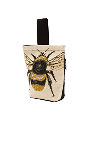 McAlister Textiles Bugs Life | Türstopper Gelbe Bienenkönigin | gewebtes Tiermotiv Deko Türsack von McAlister Textiles