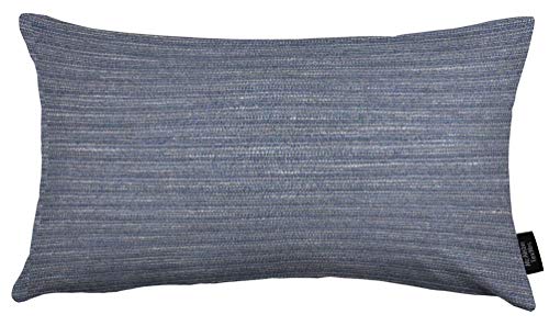 McAlister Textiles Hamleton | Kissenbezug für Sofakissen | 60 x 40 cm in Marineblau | Schlichte Deko Kissenhülle für Sofa Couch von McAlister Textiles
