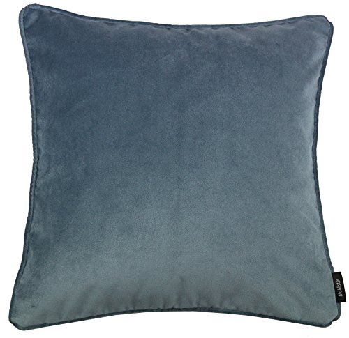 McAlister Textiles Matter Samt | Kissenbezug für Sofakissen in Petrolblau | 43 x 43cm | erhältlich in 25 Farben | griffester Samt edel paspeliert | Kissenhülle für Samtkissen McAlister Textiles Matter Samt | Kissenbezug für Sofakissen in Petrolblau | 43 x 43cm | erhältlich in 25 Farben | griffester Samt edel paspeliert | Kissenhülle für Samtkissen von McAlister Textiles