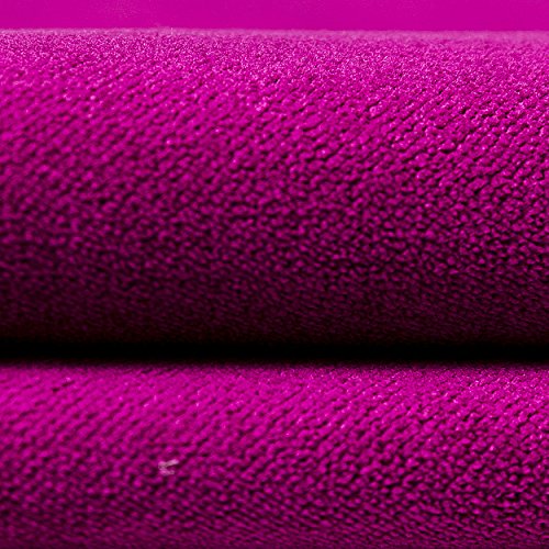 McAlister Textiles Matter Samt | Überwurf 130cm x 200cm in Fuchsia Pink | Decke für Tisch, Sofa, Bett, Sessel in luxuriösem Designer Plüsch von McAlister Textiles