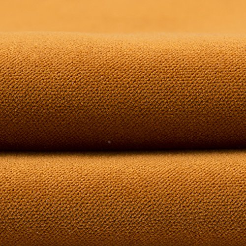 McAlister Textiles Matter Samt | Überwurf 130cm x 200cm in Orange | Decke für Tisch, Sofa, Bett, Sessel in luxuriösem Designer Plüsch von McAlister Textiles