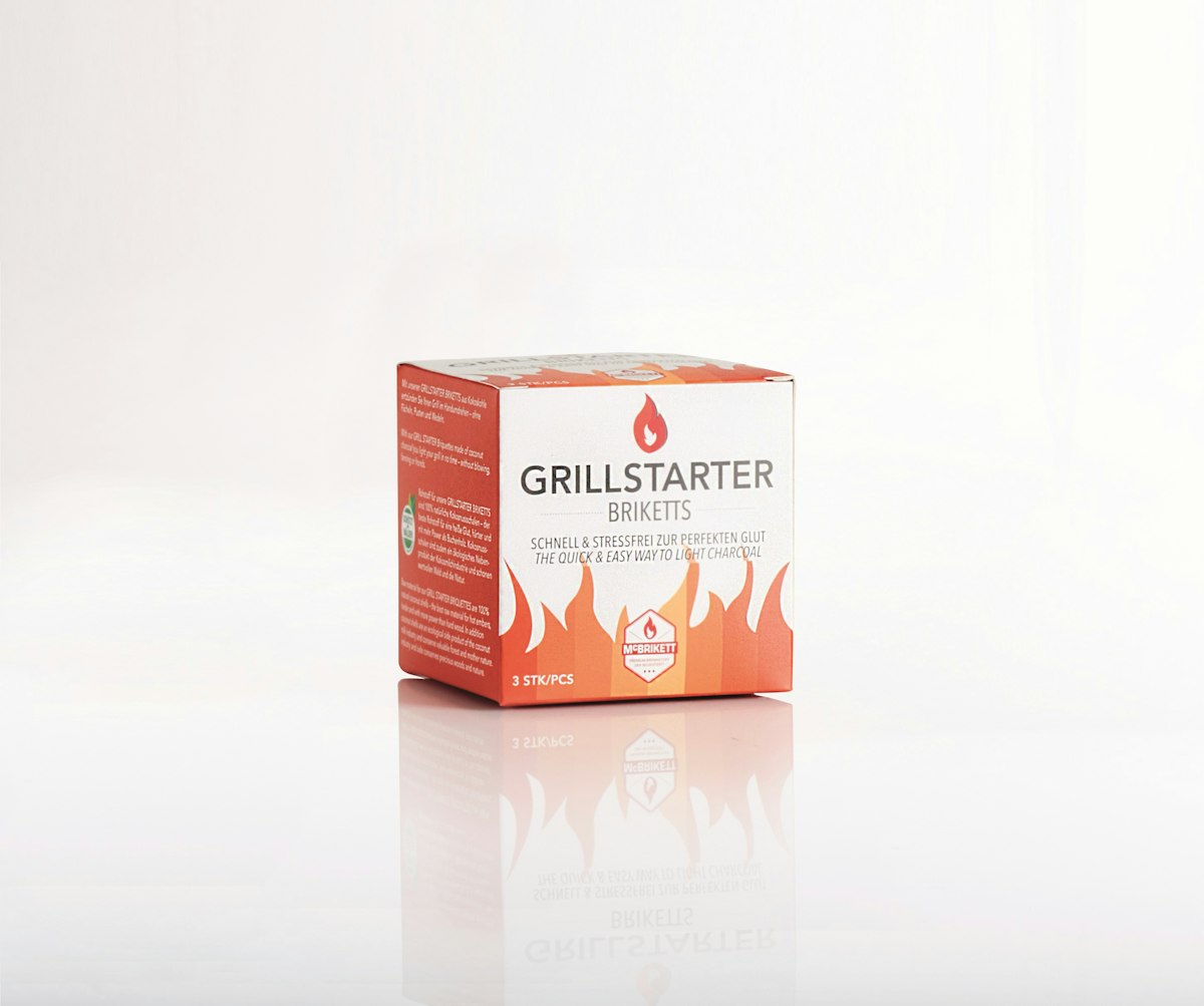 McBrikett Grillanzünder GRILLSTARTER 3er Pack von McBrikett