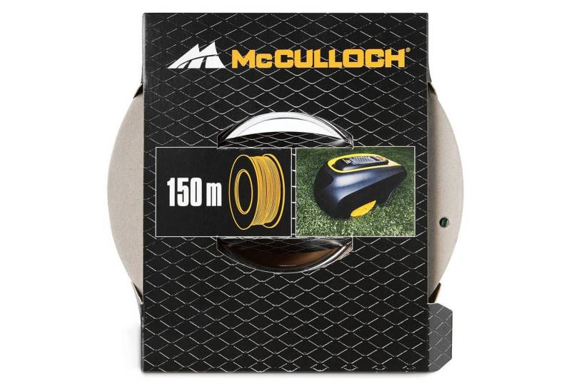 McCulloch Elektrorasenmäher McCulloch Mähroboter Begrenzungskabel Draht 150 m, 0 cm Schnittbreite, (Stück) von McCulloch
