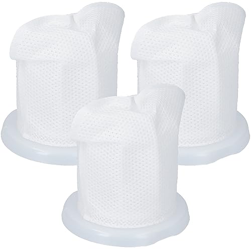 McFilter | 3 Schmutzfilter geeignet für Vorwerk Kobold VC100 Filter Set Akkusauger VC100 VC 100 Ersatzfilter Staubsaugerfilter Schmutzfilter Ersatzteile Handstaubsauger Filter Einheit Zubehör von McFilter