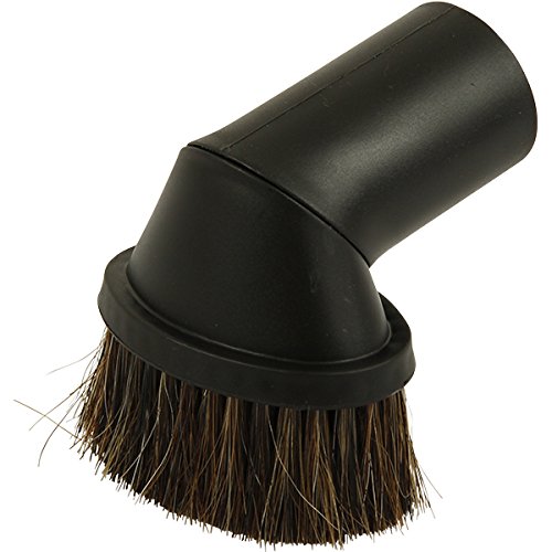 McFilter I Möbelpinsel aus Rosshaar schwarz, Rohranschluss Anschlussdurchmesser 32/35 mm, universal, für alle Marken von McFilter