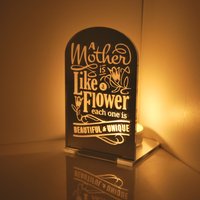 Der Mutter Sind Wie Blumen - Spiegel Plexiglas Teelichtkerzenhalter Geschenk Mama/Muttertag von McHenrysPlace