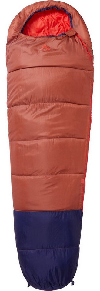 McKINLEY Trekkingschlafsack Mu-Schlafsack Camp Pro II 5 RED RUST/NAVY DARK von McKINLEY