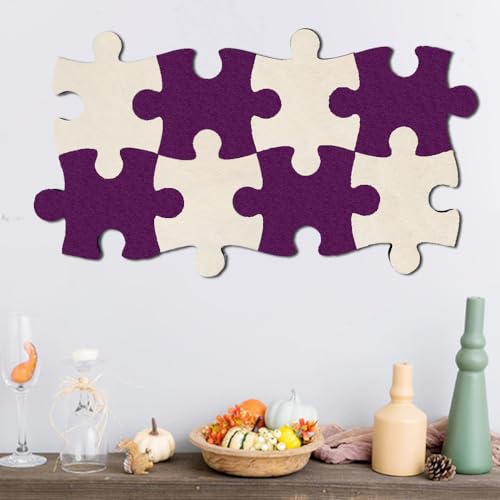 Filz-Pinnwand für Wände, 8 Stück, Wand-Puzzle, Memo-Pinnwand, selbstklebend, für Schlafzimmer, Büro, Heimdekoration, Pinnwand, Puzzle, Aufkleber, Korktafel für Wände, Fliesen, DIY-Nachrichtentafeln Filz-Pinnwand für Wände, 8 Stück, Wand-Puzzle, Memo-Pinnwand, selbstklebend, für Schlafzimmer, Büro, Heimdekoration, Pinnwand, Puzzle, Aufkleber, Korktafel für Wände, Fliesen, DIY-Nachrichtentafeln von McLeulla