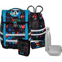 McNeill Schulranzen "Perfecto, Disney, Mickey Mouse" reflektierende Streifen auf den Schultergurten;retroreflektierende Flächen inkl. Federmäppchen, Turnbeutel, Schlamperrolle & Motivmagnet McNeill Schulranzen "Perfecto, Disney, Mickey Mouse" reflektierende Streifen auf den Schultergurten;retroreflektierende Flächen inkl. Federmäppchen, Turnbeutel, Schlamperrolle & Motivmagnet von McNeill