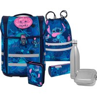 McNeill Schulranzen "Perfecto, Disney, Stitch" reflektierende Streifen auf den Schultergurten;retroreflektierende Flächen inkl. Federmäppchen, Turnbeutel, Schlamperrolle & Motivmagnet McNeill Schulranzen "Perfecto, Disney, Stitch" reflektierende Streifen auf den Schultergurten;retroreflektierende Flächen inkl. Federmäppchen, Turnbeutel, Schlamperrolle & Motivmagnet von McNeill