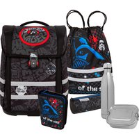 McNeill Schulranzen "Perfecto, Star Wars, Darth Vader" reflektierende Streifen auf den Schultergurten;retroreflektierende Flächen inkl. Federmäppchen, Turnbeutel, Schlamperrolle & Motivmagnet McNeill Schulranzen "Perfecto, Star Wars, Darth Vader" reflektierende Streifen auf den Schultergurten;retroreflektierende Flächen inkl. Federmäppchen, Turnbeutel, Schlamperrolle & Motivmagnet von McNeill