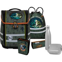 McNeill Schulranzen "Perfecto, Star Wars, Mandalorian" reflektierende Streifen auf den Schultergurten;retroreflektierende Flächen inkl. Federmäppchen, Turnbeutel, Schlamperrolle & Motivmagnet McNeill Schulranzen "Perfecto, Star Wars, Mandalorian" reflektierende Streifen auf den Schultergurten;retroreflektierende Flächen inkl. Federmäppchen, Turnbeutel, Schlamperrolle & Motivmagnet von McNeill