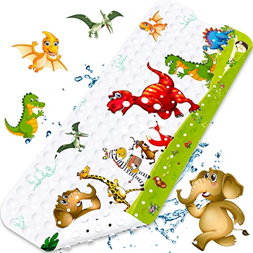 McNory Antirutschmatte Badewanne,100x 40cm Extra Lang Badewannenmatte, Maschinenwaschbar Duschmatte mit Saugnäpfen 100x40cm Badematte rutschfest von McNory