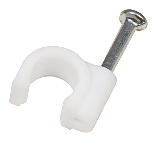 McPower - Kabelschellen | 100er-Pack, weiß, 6 mm von McPower