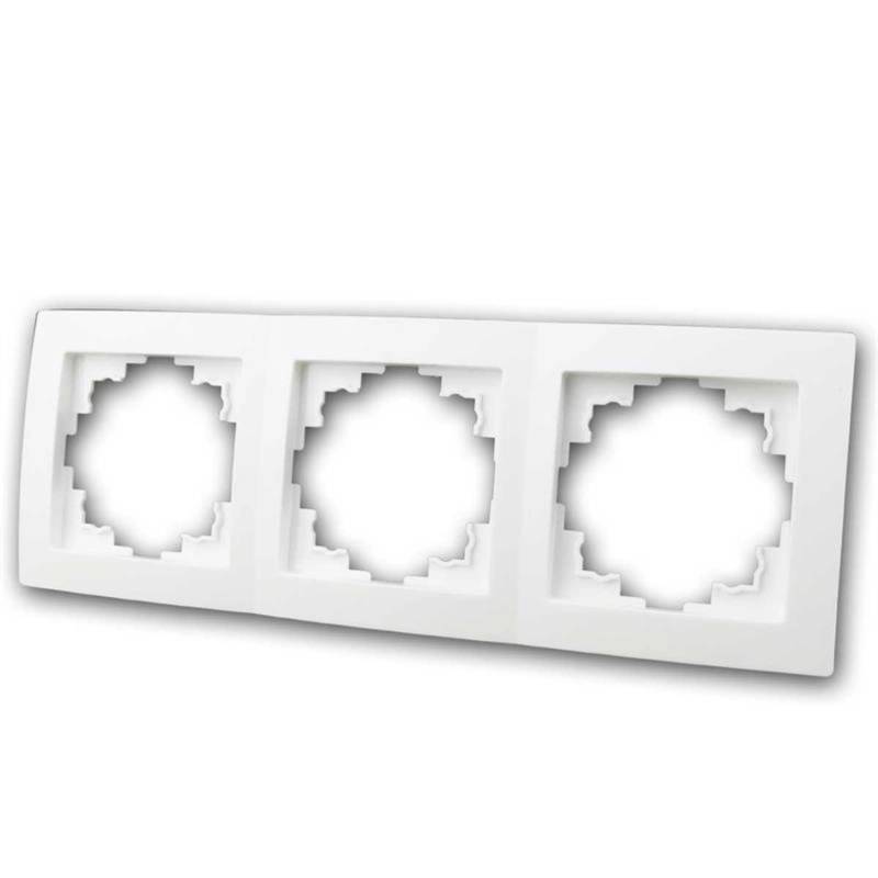 McPower FLAIR Rahmen 3-Fach Weiß Matt Dreifachrahmen McPower FLAIR Rahmen 3-Fach Weiß Matt Dreifachrahmen von McPower