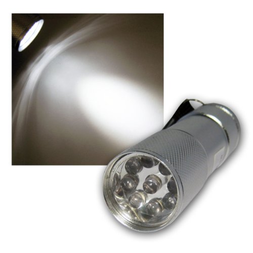 LED-Taschenlampe McShine mit 9 LEDs von McShine
