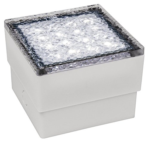 MCShine - LED Bodenleuchte | Pflasterstein | 10x10x7cm, 80 lm, IP65, 230V, 4000K von McShine