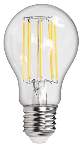 McShine - LED Filament Glühlampe | FILED | E27, 11W, 1.521 lm, warmweiß, klar von McShine