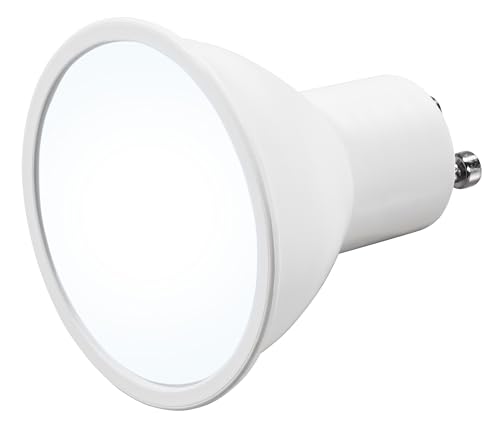 McShine - LED-Leuchtmittel GU10 Tageslichtweiß | MS-60 | LED Strahler 6W, 510lm 6500K, Abstrahlwinkel 120° PAR16 LED Lampe ersetzt 50W Halogen Leuchtmittel, 1 Stück von McShine