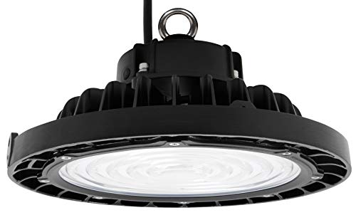 McShine - LED-UFO-Hallenstrahler | UFO-159 | 150W, 21.000 lm, neutralweiß, 4000K, Schutzklasse IP66, 90°, 90-305V von McShine